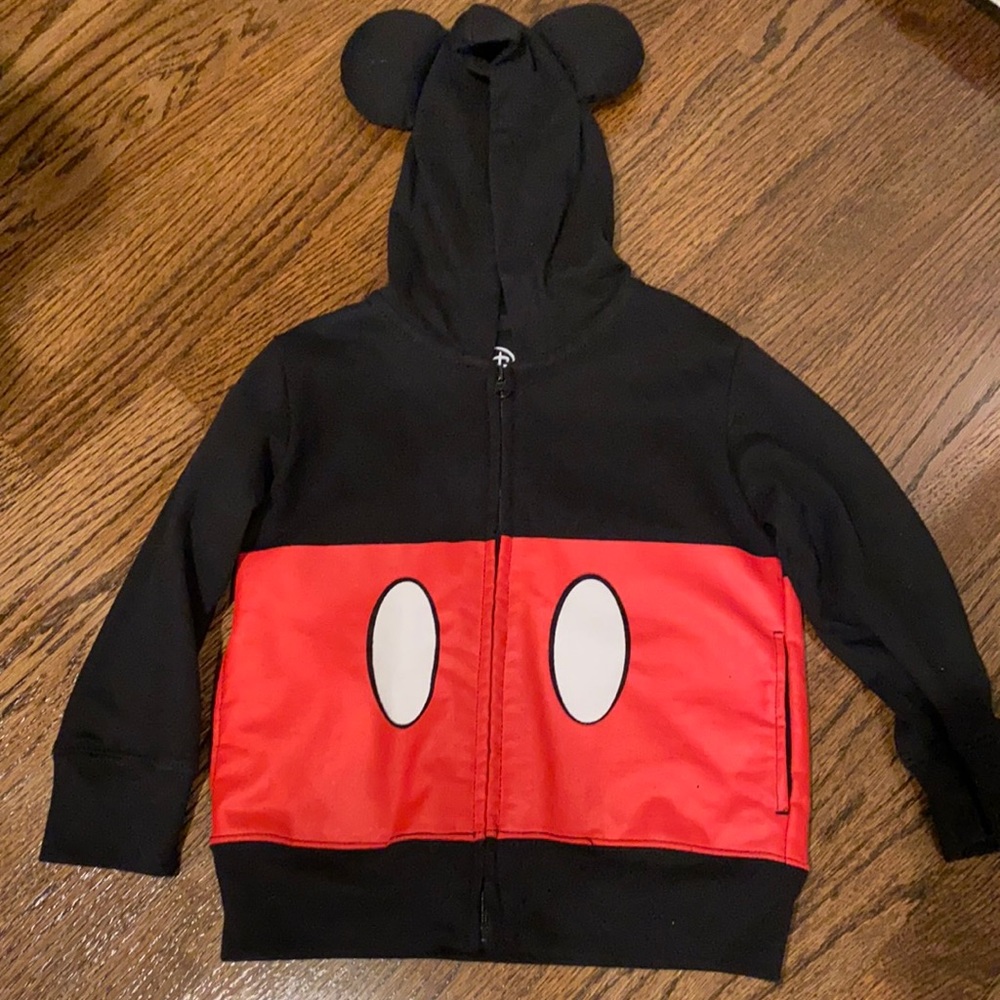 Mickey Mouse Zippered Sweater